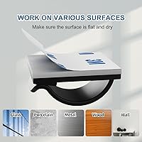 Vista 5 de LinkDocs 30 clips adhesivos para cables, clips de alambre para gestión de cables, abrazaderas de sujeción de cables para automóvil, oficina y hogar