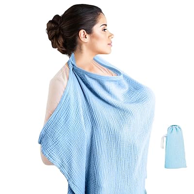 2 Pcs Feeding Covers for Nursing, Nursing Cover for feeding, 25.6*37.4 in Feeding Cover Discreet Nursing Cover, Include 