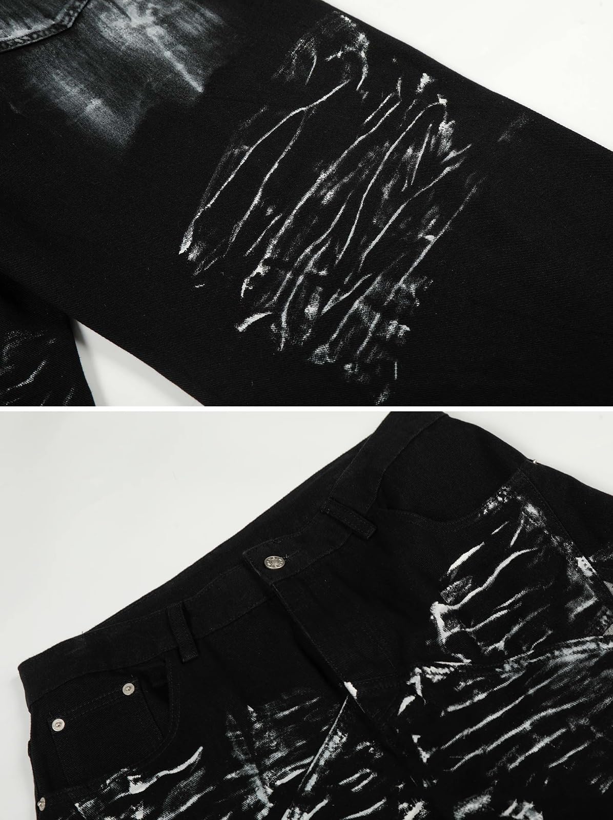 Y2k Baggy Jeans Szerokie nogawki Spodnie dżinsowe Luźne spodnie chłopięce