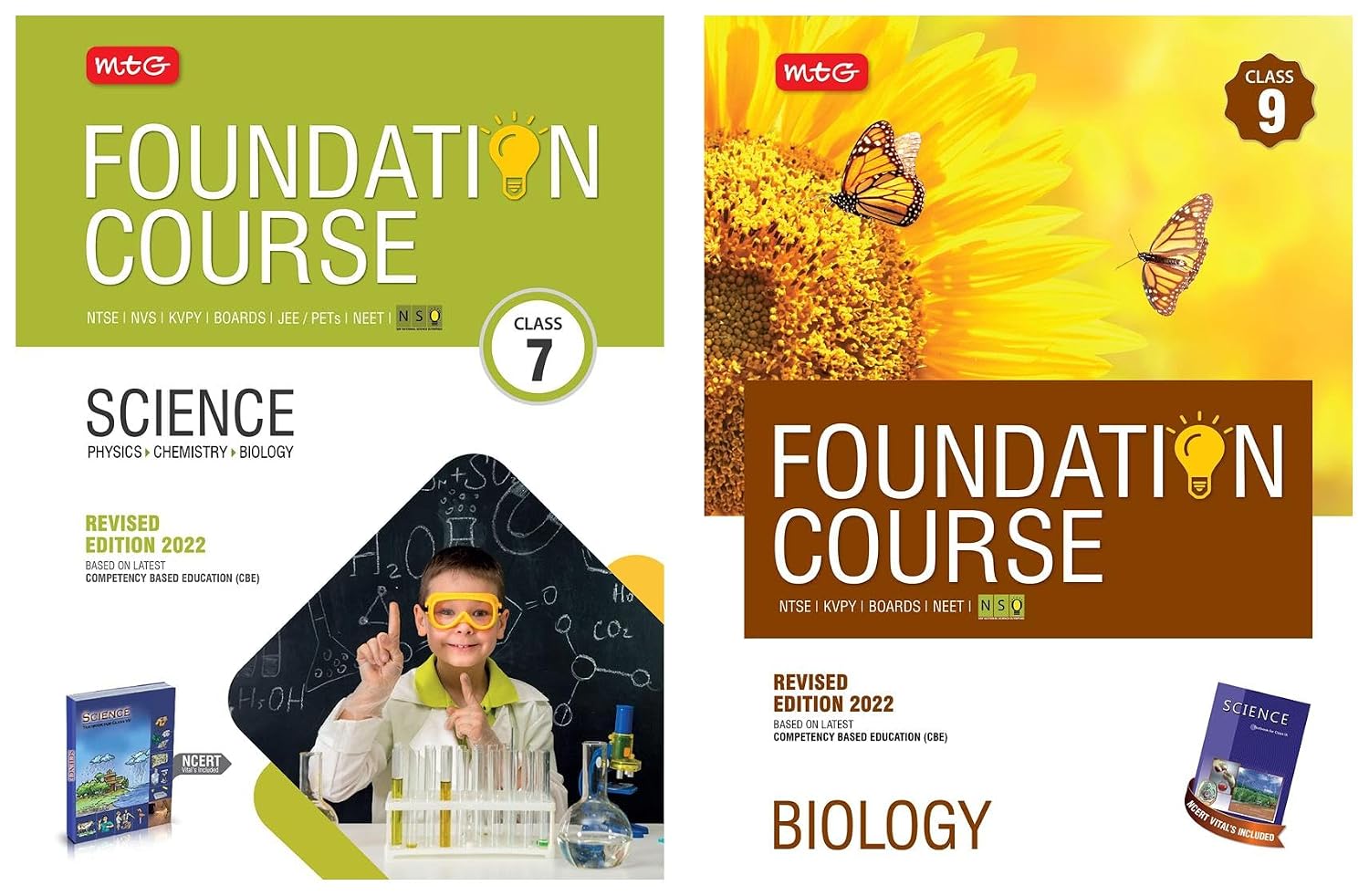 Buy MTG Foundation Course For NTSE-NVS-BOARDS-JEE-NEET-NSO Olympiad