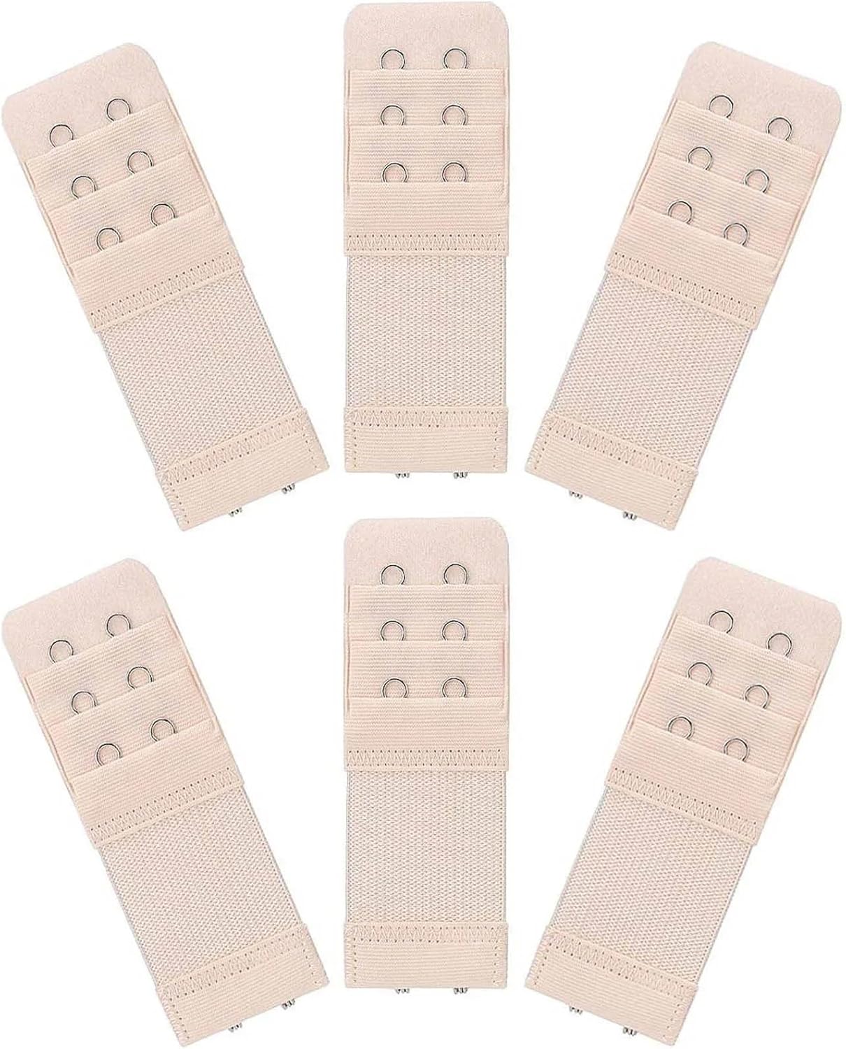 30Pcs Women Adjustable Bra Extender Strap 2 Hooks Extension Buckle Clip On Strap