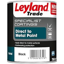 Leyland Trade Direct to Metal Paint - Black - 750ml