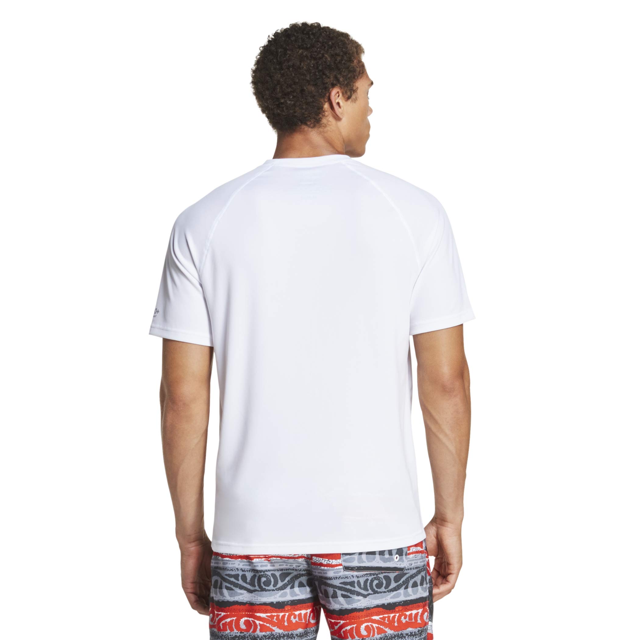 Speedo T-Shirt de Bain UV À Manches Courtes - Coupe Classique - Couleur Unie T-Shirt Rash Guard Homme (Lot de 1)