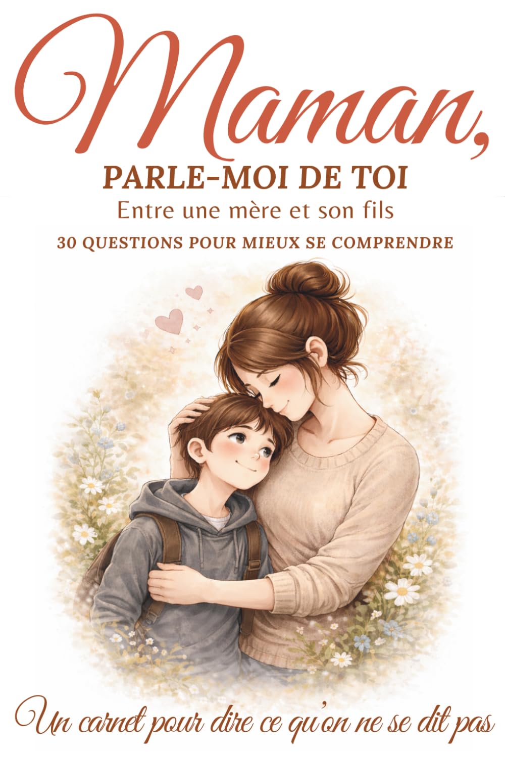 Maman, parle-moi de toi: Carnet à compléter entre une mère et son fils : 30 questions pour mieux se comprendre, partager ses souvenirs et créer un lien fort