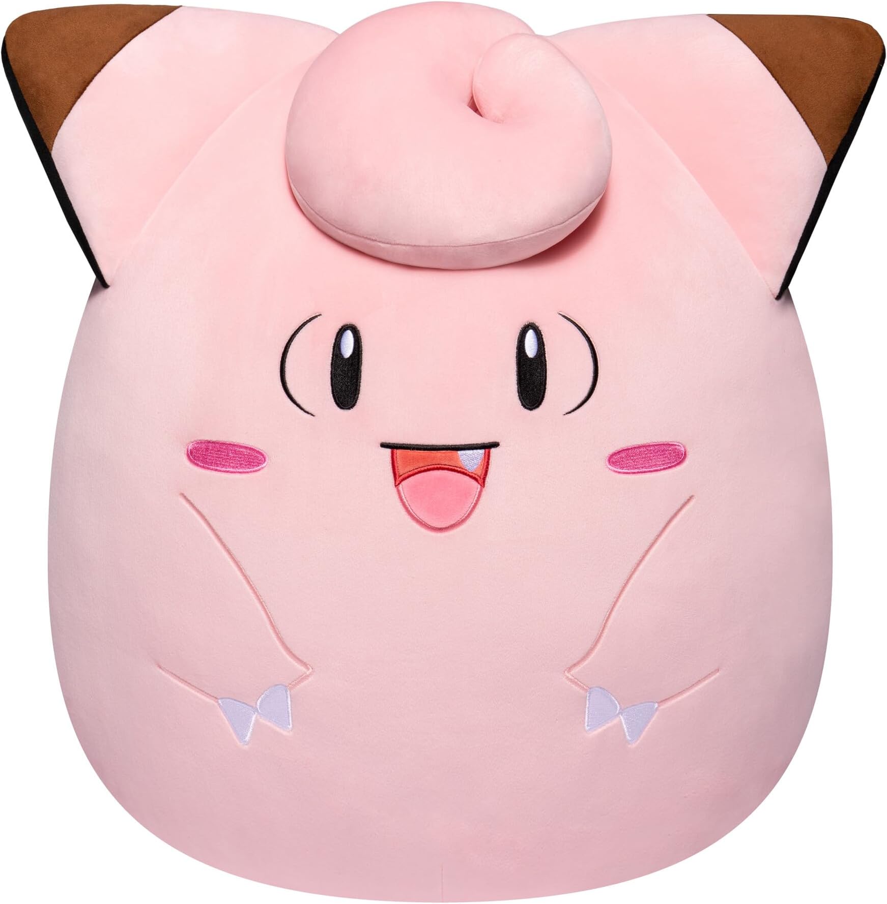 Squishmallows Original 14-Inch Clefairy Pokémon Plush - Large Ultrasoft Official Jazwares Plush