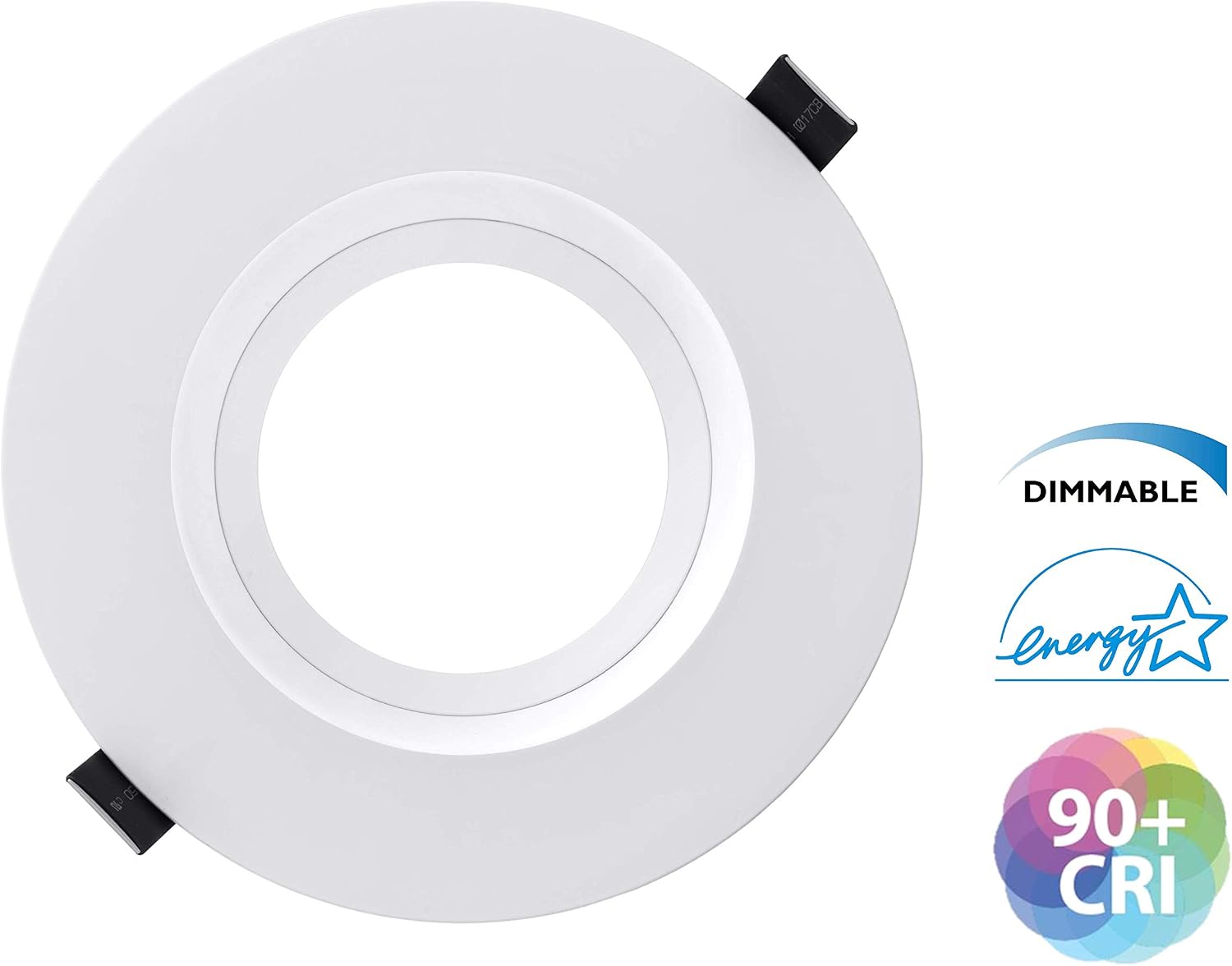 CLR-Select 6-inch White Commercial Canless LED Downlight Kit (CLR62SWRVS9WH