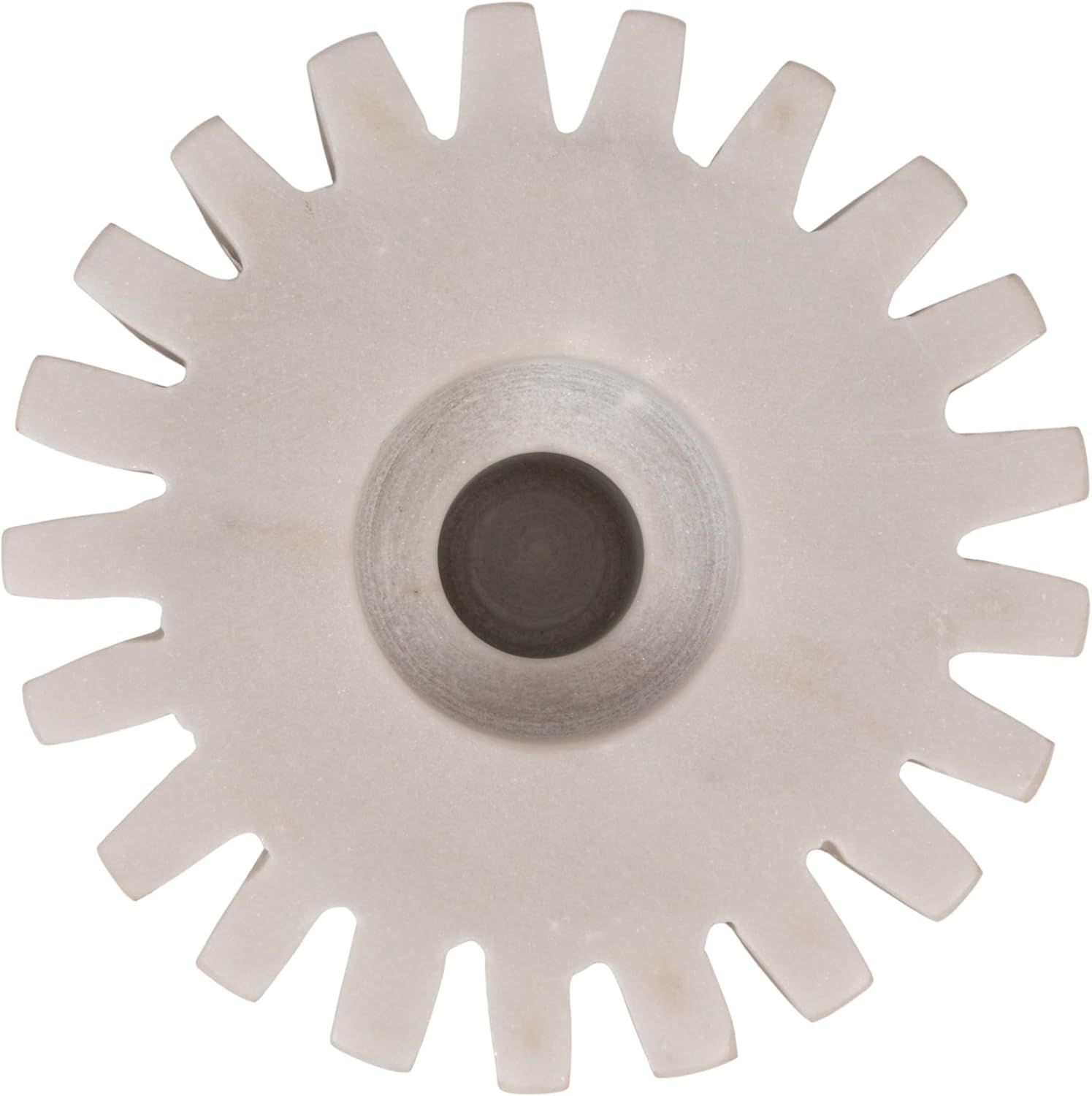 Bloomingville Marble Candleholder, White