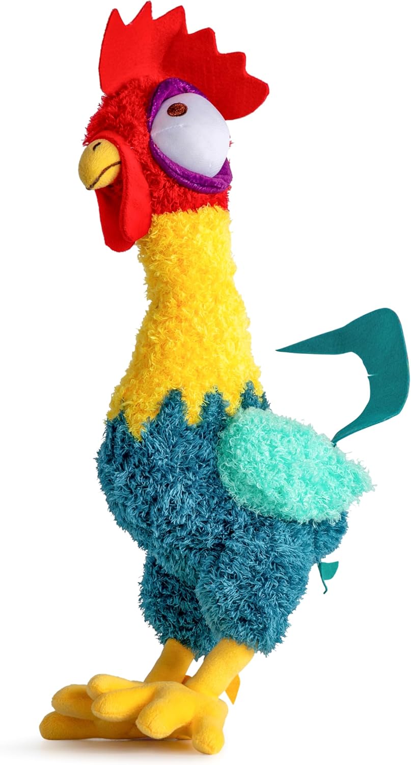 Jay Franco Weighted Disney Plush Pillow Buddy - 2.5 lbs Soft Plushie Stuffed Pillow, 20 Inches, Multi - Hei Hei