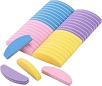 Vista 1 de 40 unidades de limas de uñas pequeñas de grano 100/180 para uñas acrílicas y naturales