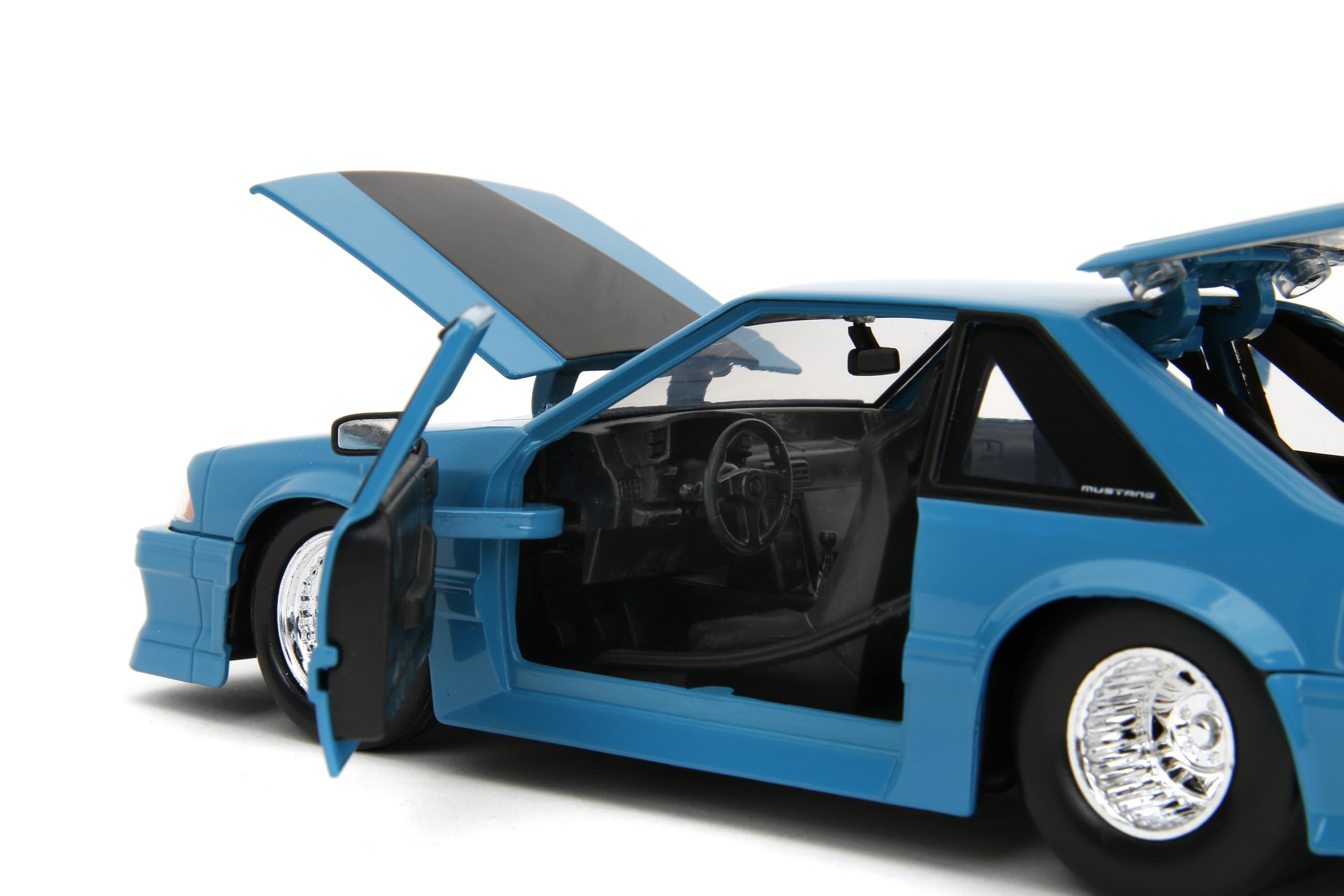 Fast & Furious Jada Ford Mustang GT 1:24 modellino auto pressofuso, giocattoli per bambini e adulti, veicolo da collezione e gioco