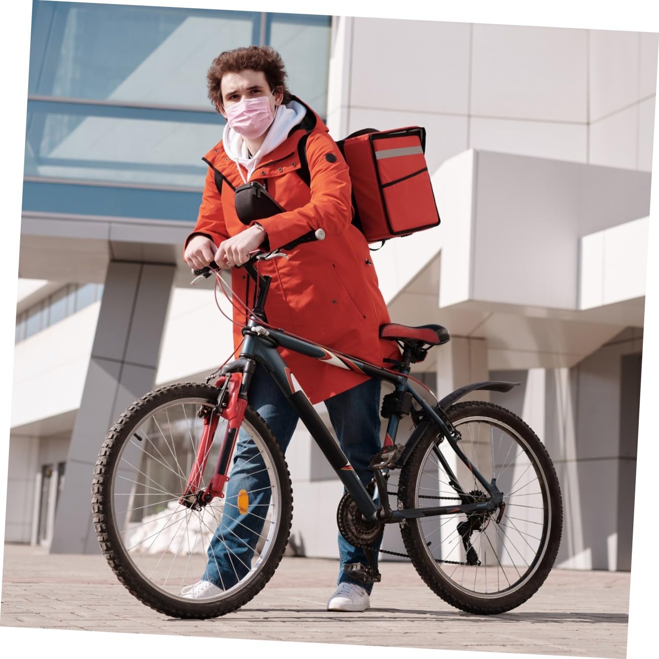 YARNOW 5pezzi Protezione per Silicone Paracatena per Mountain Bike e Biciclette Resistente e Facile Installare