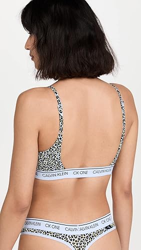 Vista 3 de Calvin Klein Tanga de algodón Ck One para mujer
