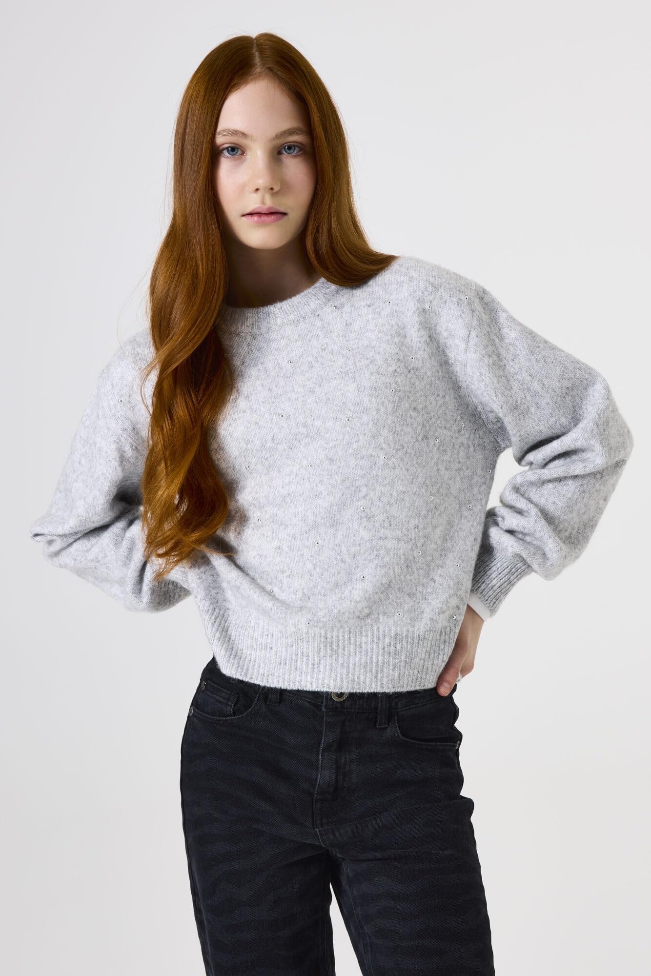Garcia Mädchen Strickpullover