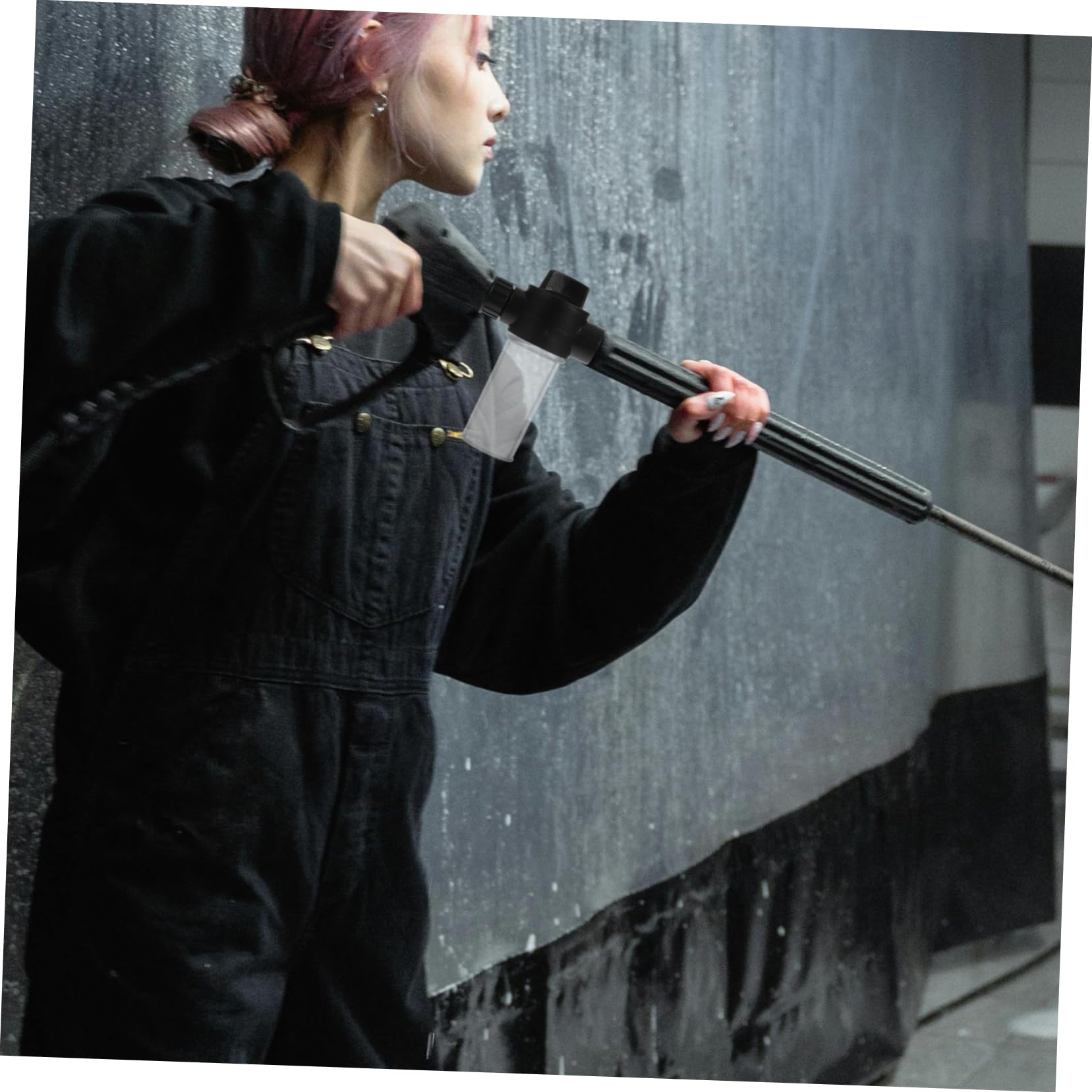 PACKOVE Car Wash Foam Sprayer Tool Efficient Foam Generation for Easy Cleaning Comfortable Grip for Prolonged Use Versatile Car Washing Sprayer for Various Cleaning Tasks