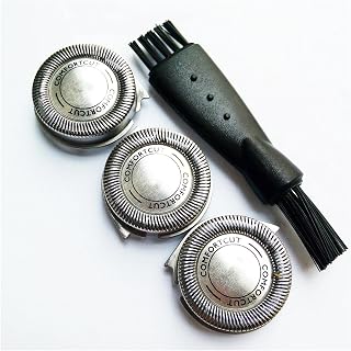3 cabezales de cuchillas de afeitar for afeitadora, compatibles con Philips, HQ8 HQ7180 HQ7140 HQ6090 HQ6075 PT727 PT728 PT731 PT732 PT735