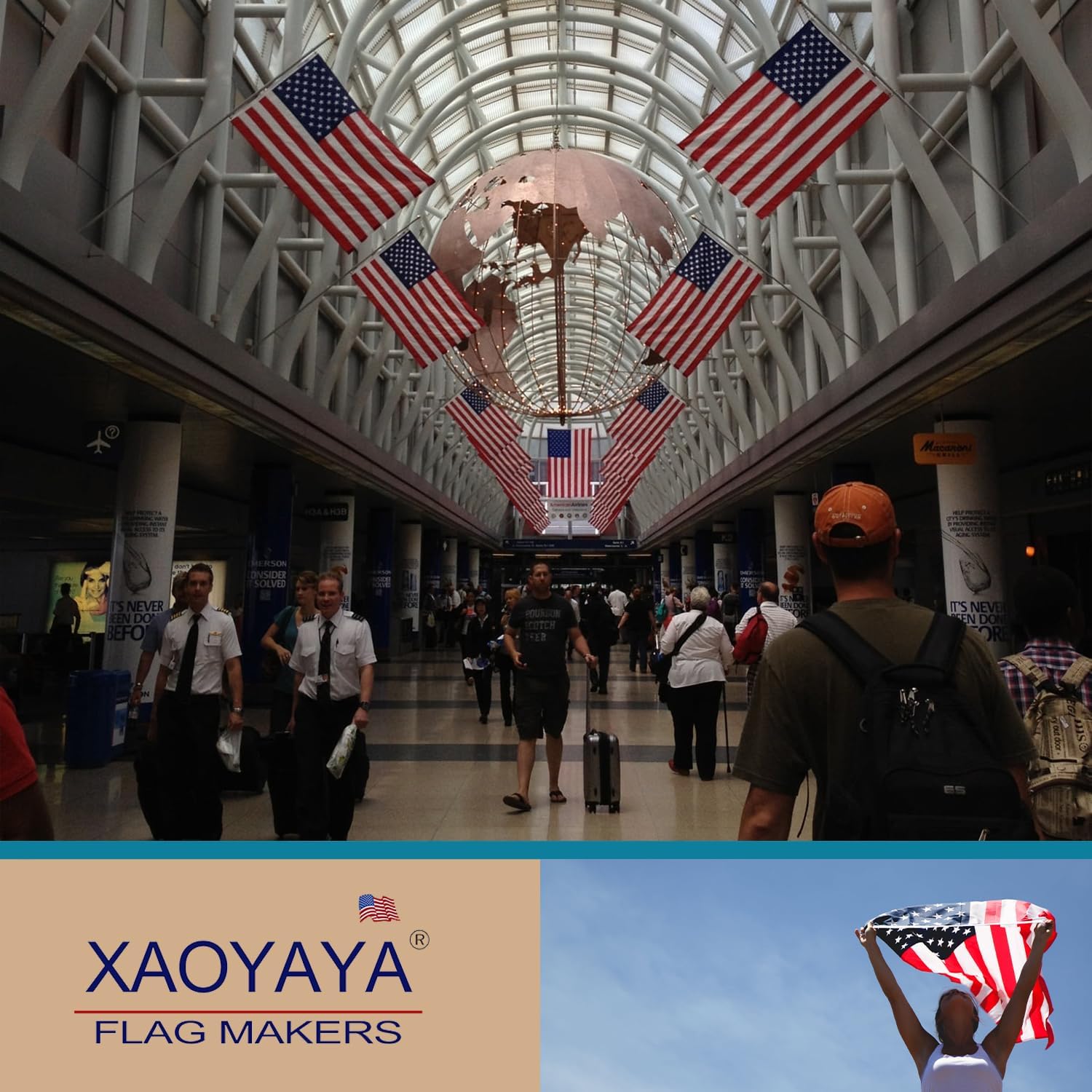 American Flags for Outside 3x5 ft | American Flag | Longest Lasting Usa Flag | US Flag Heavy Duty Outdoor with Embroidered Stars and Sewn Stripes | Outdoor Flag for High Wind | Built For Use (3x5 ft) - Image 7