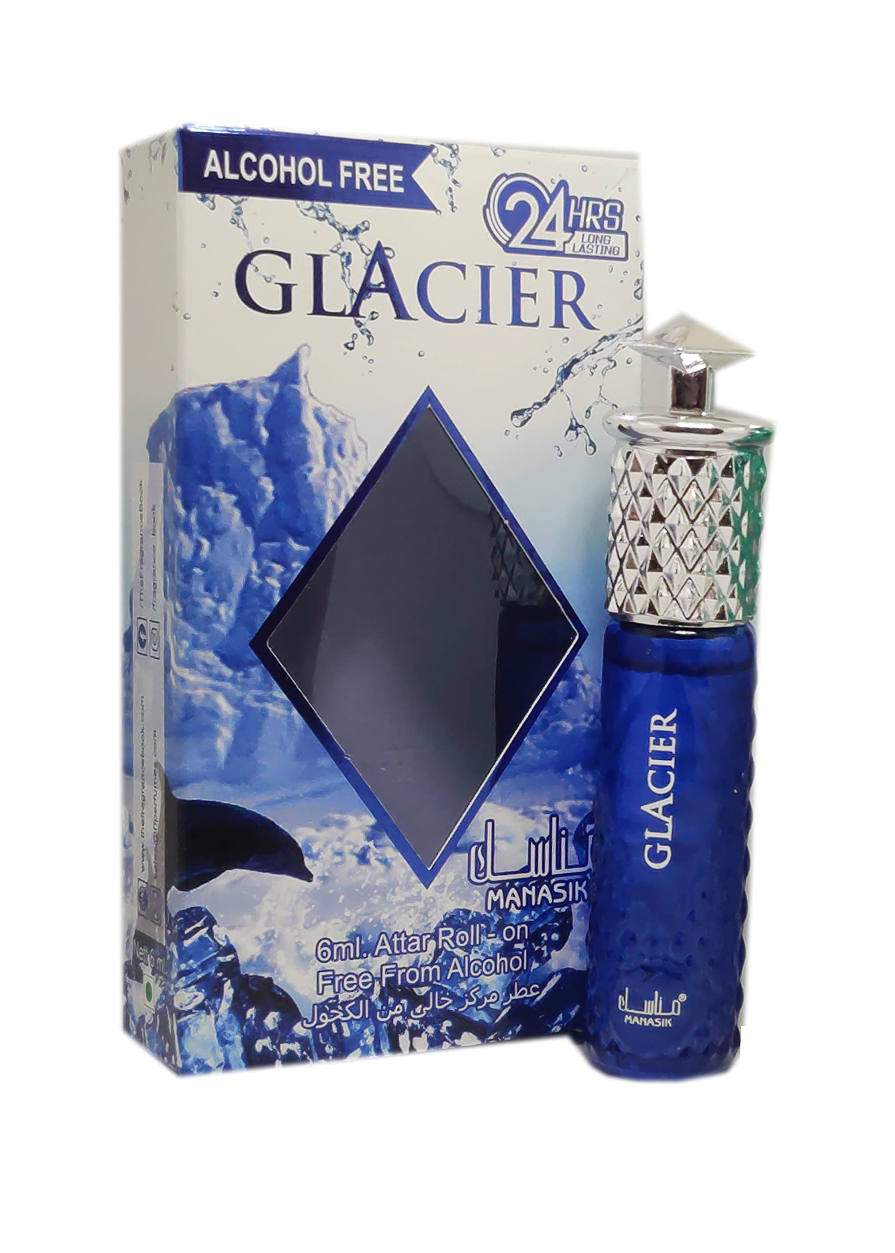 MANASIK GLACIER Alcohol - Free Concentrated Attar Roll On 6ml-image-25