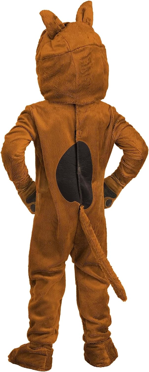 Toddler Scooby Doo Costume, Scooby-Doo Character Jumpsuit, Dog Outfit for Halloween & Movie TV Cosplay