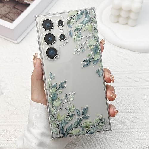 Miniatura 63 de para Funda de Samsung Galaxy S23, Funda Floral de Flores Lindas con Patrón de Lavanda Transparente y Estética para Mujeres y Niñas, Funda Lavanda