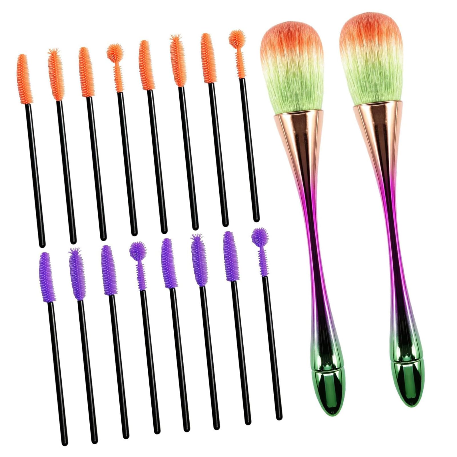 Zeiwohndc 17Pcs Multipurpose Silicone Brush Cleaner Tool Silicone Bristles Cleaner Brushes with Ergonomic Handle for Sewing Machine and Textile Maintenance Professional Sewing Machine Equipment