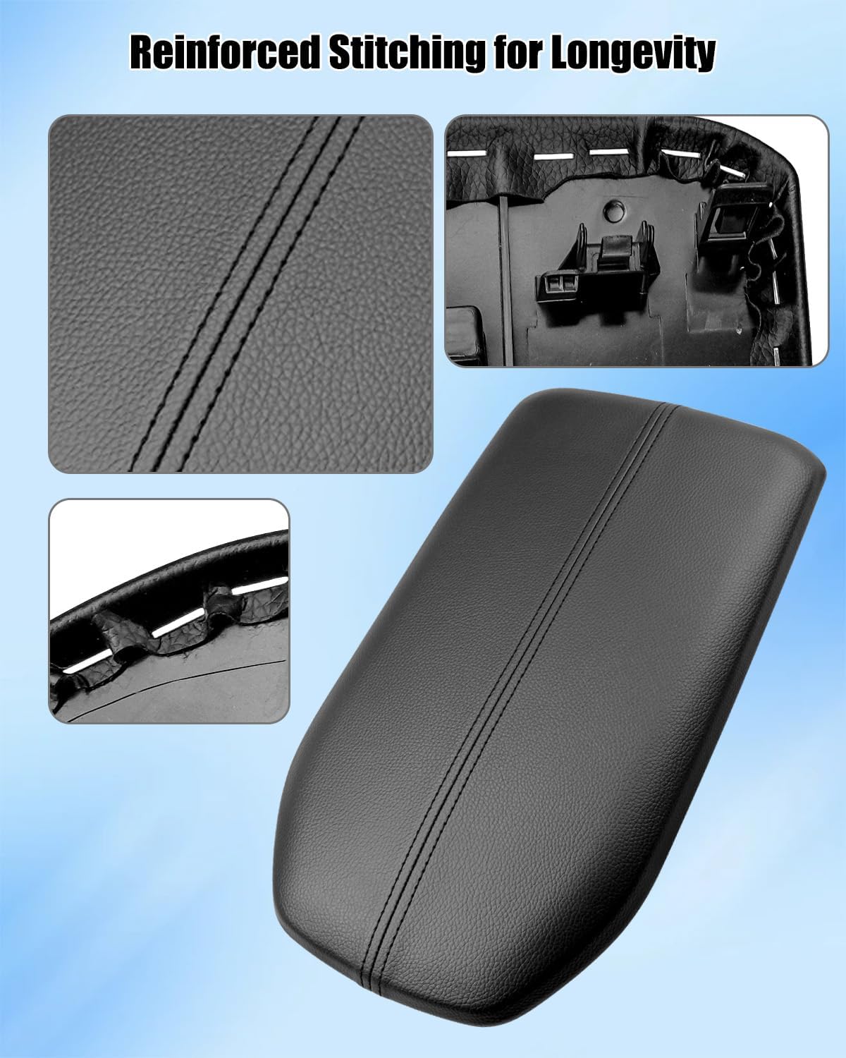 WUMZIJ Center Console Cover Fit for Toyota Rav4 2019-2023 Replace 58920-42010-C0, Armrest Arm Rest Storage Lid Cover