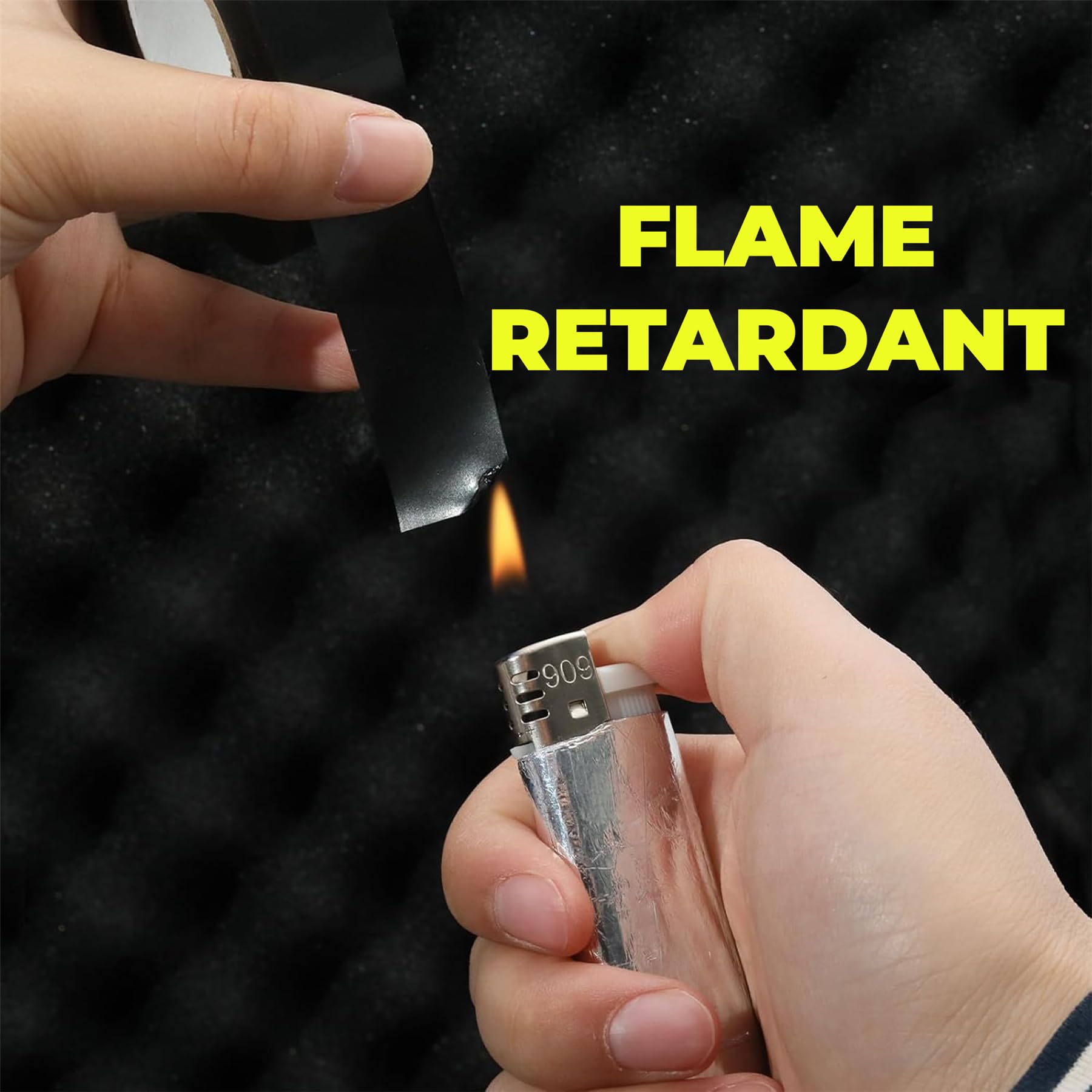 19mm x 22M Nero Elettrico PVC Isolamento/Isolante Nastro Fiamma Ritardante 35 PC