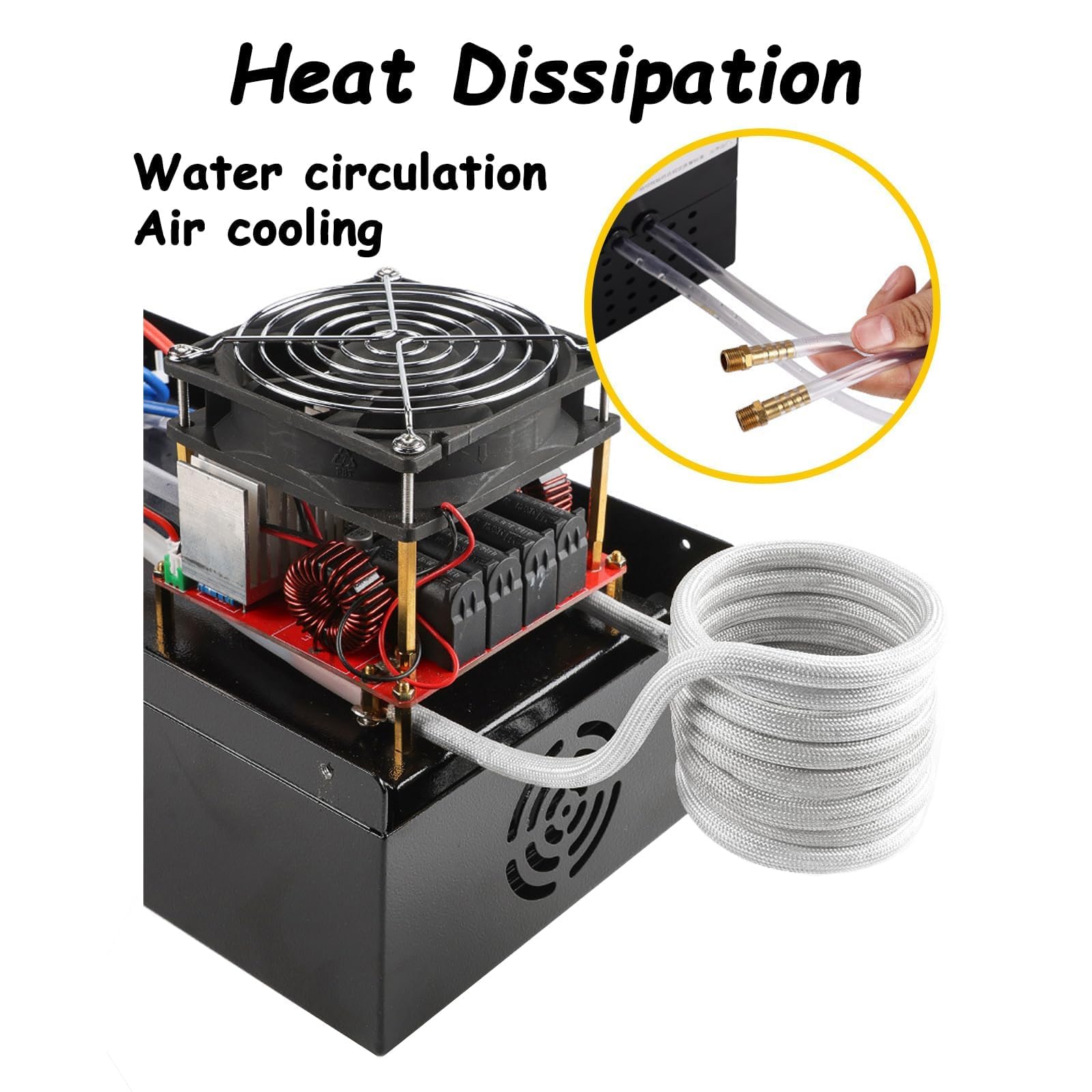 Four électrique de fusion | 1300 W, température maximale de 900 ℃ pour la fabrication de bijoux et le moulage de métaux | Four électrique pour amateurs et professionnels