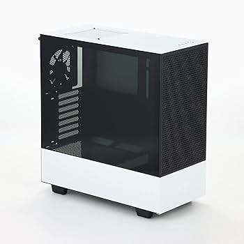 Amazon.com: NZXT H510 Flow - CA-H52FW-01 - Compact ATX Mid