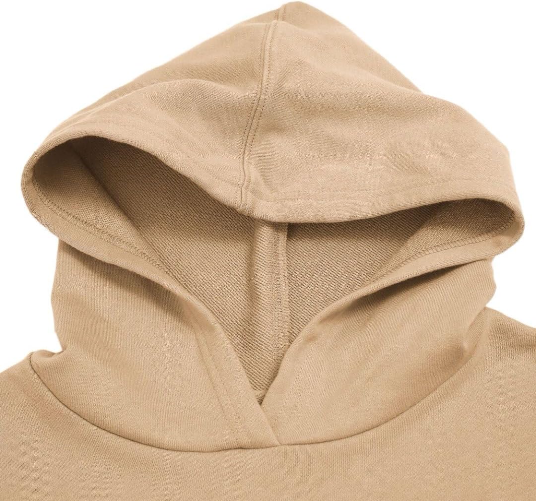 Amazhiyu Women’s Cropped Hoodie with Hood Casual Long Sleeve Crop Top Sweatshirt - Image 3