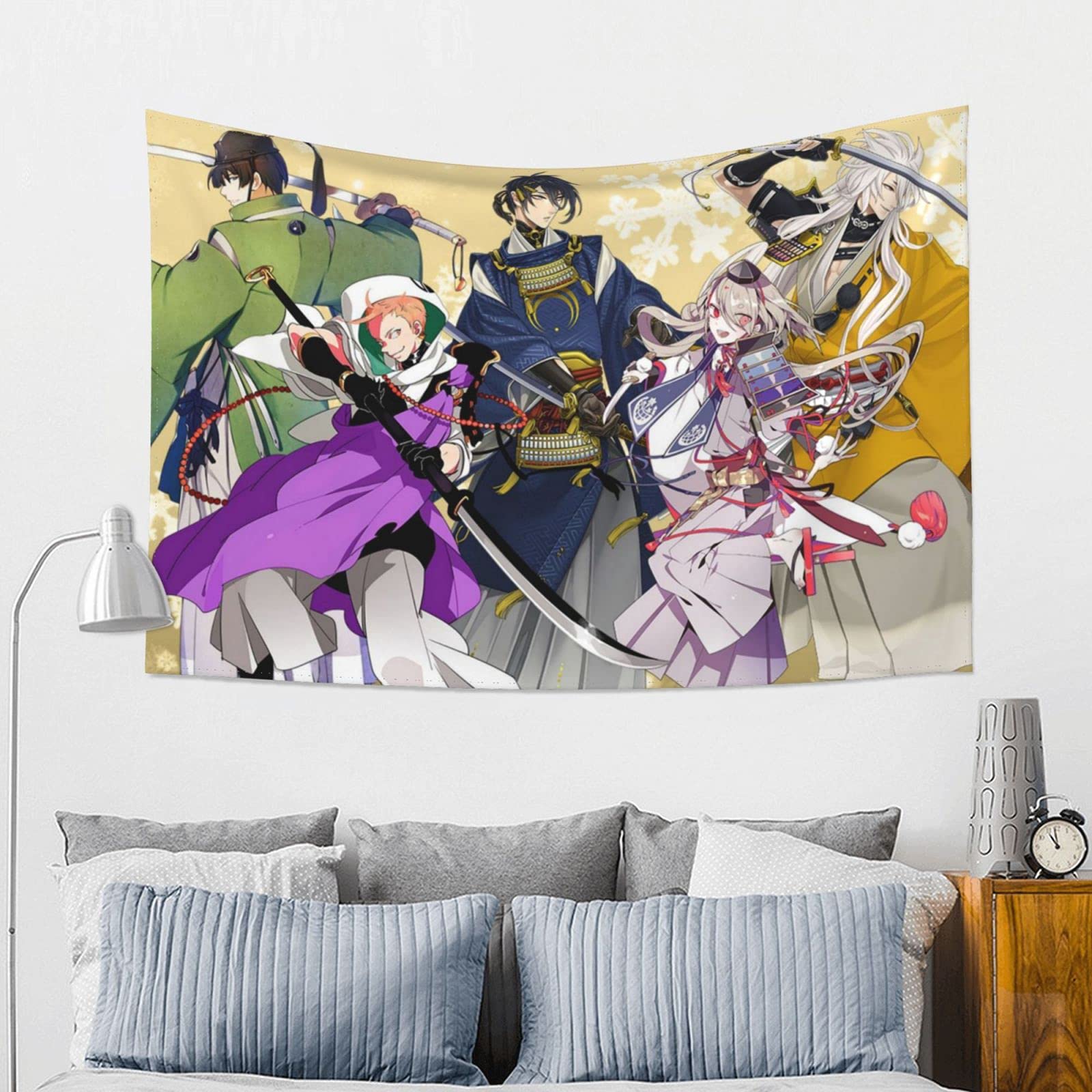 Amazon.co.jp: 刀剣乱舞 三条 タペストリー、寝室飾り、壁飾り、部屋