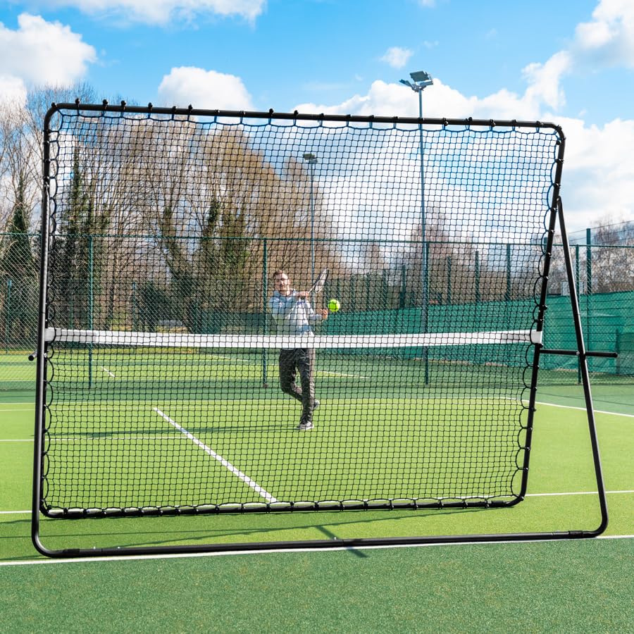 Vermont Rete Tennis Allenamento [2,75 x 2,15m] - Rebounder per Allenamento Tennis | Rete da Rimbalzo | Rebounder Autoportante | Ideale per Pallavolo, Calcio E Molto di più