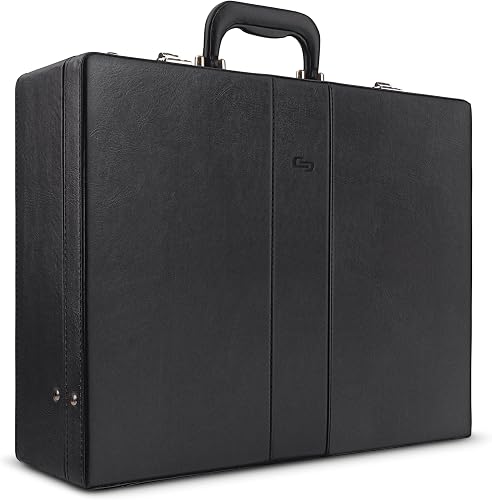 Solo New York Attache with Combination Lock