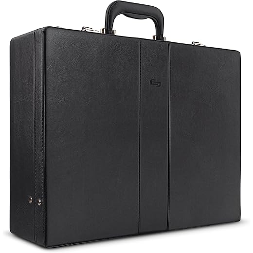 Attache Briefcase Grand Central Black