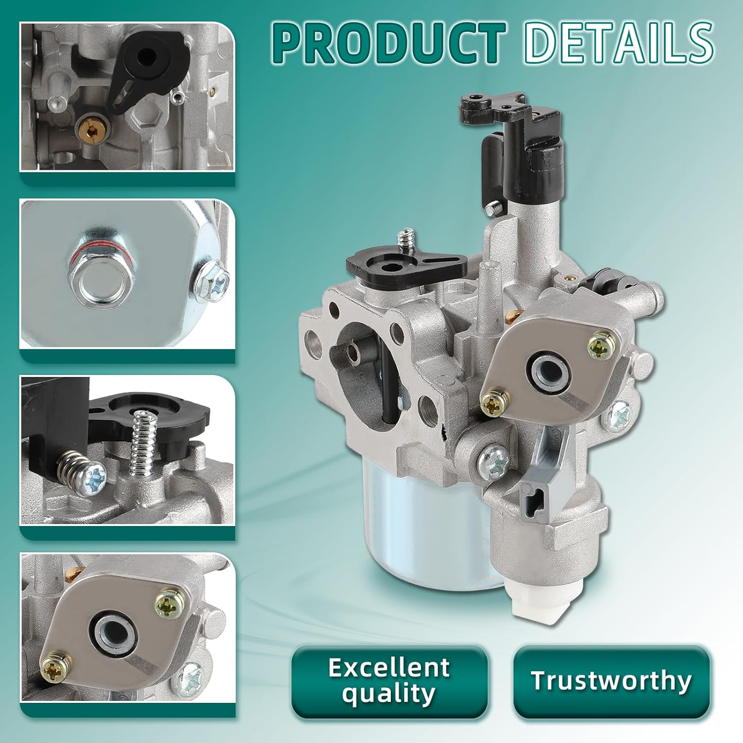 AUTOKAY 278-62301-50 Carburetor Carb W/Gaskets Fits for Robin Subaru EX21 Overhead Cam Engine SP170 EX170DM2231 Small Engine 278-62301-60 278-62301-10 278-62301-00 Lawnmower for Stens 058-165