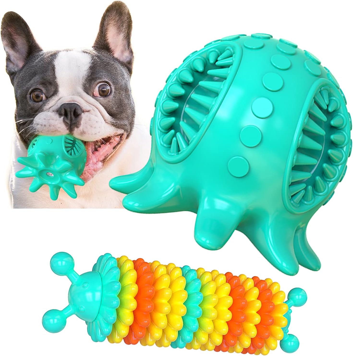 Pet Supplies glowworming Dog Chew Toys for Teeth Cleaning,Squeaky
