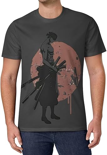 Amazon | [SHHEG] ONEPIECE ワンピース ロロノア・ゾロ 半袖 Tシャツ