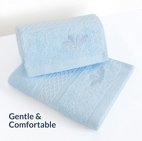 Miniatura 5 de Bio Bidet by Bemis Juego de toallas de lujo, altamente absorbentes, súper suaves, ligeras, de secado rápido, toalla de mano de 27.5 x 11.8 pulgadas