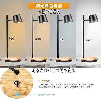 Amazon.co.jp: デスクライト 目に優しい LED スタンドライト