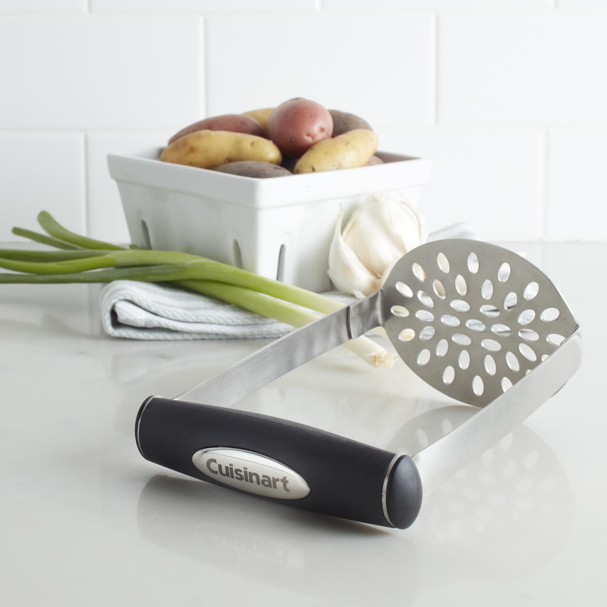 Cuisinart CTG-00-MH Kartoffelstampfer, Edelstahl, Schwarz/Silber
