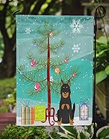 Vista 681 de Caroline's Treasures BB4243GF Bandera de jardín con texto en inglés «Merry Christmas» con texto en inglés «Merry Christmas», bandera decorativa