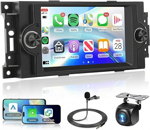 KYNNT 4G+64G Car Stereo for Dodge Ram 1500/2500/3500 (06-08)