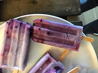 ZOLLNER24 10 Eisformen Silikon Mit Stielen - BPA Frei, Spülmaschinenfest, 100ml Fassungsvermögen