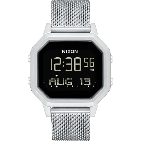 Nixon Orologio Digitale Automatico Cinese Donne con Cinturino in Acciaio  Inox A1272-1920-00 : Amazon.it: Orologi