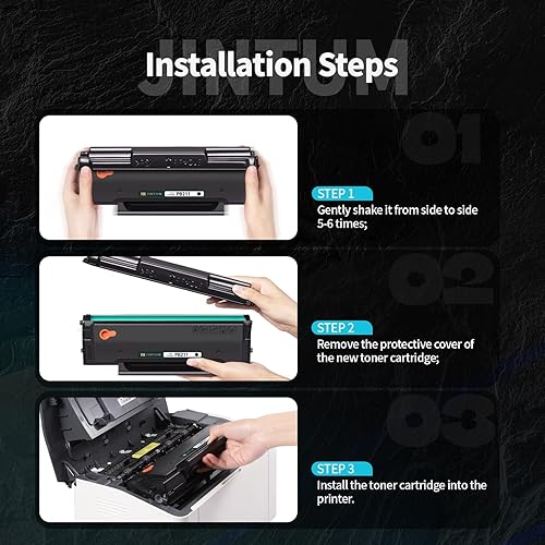 Miniatura 6 de JINTUM Cartucho de tóner compatible PB-211 para Pantum PB-211 PB-211EV Cartucho de tóner para impresora láser Pantum P2502W M6552NW M6550NW M6602NW
