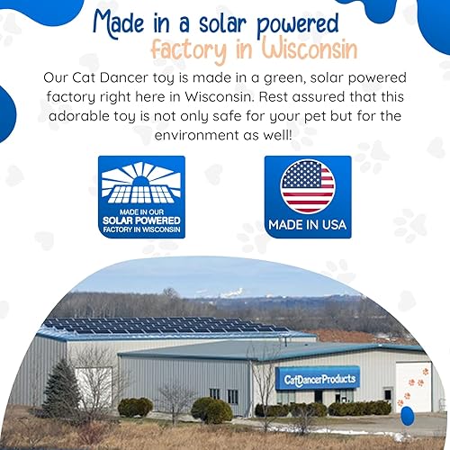 Miniatura 7 de Cat Dancer Juguete interactivo para gatos, diversión y fitness para tu amigo peludo, rollo de papel atractivo unido con alambre de acero flexible de