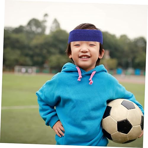 Miniatura 3 de Juego de 4 bandas elásticas de entrenamiento para niños, muñequeras deportivas para niños, bandas elásticas para ejercicio, para niños, diadema para