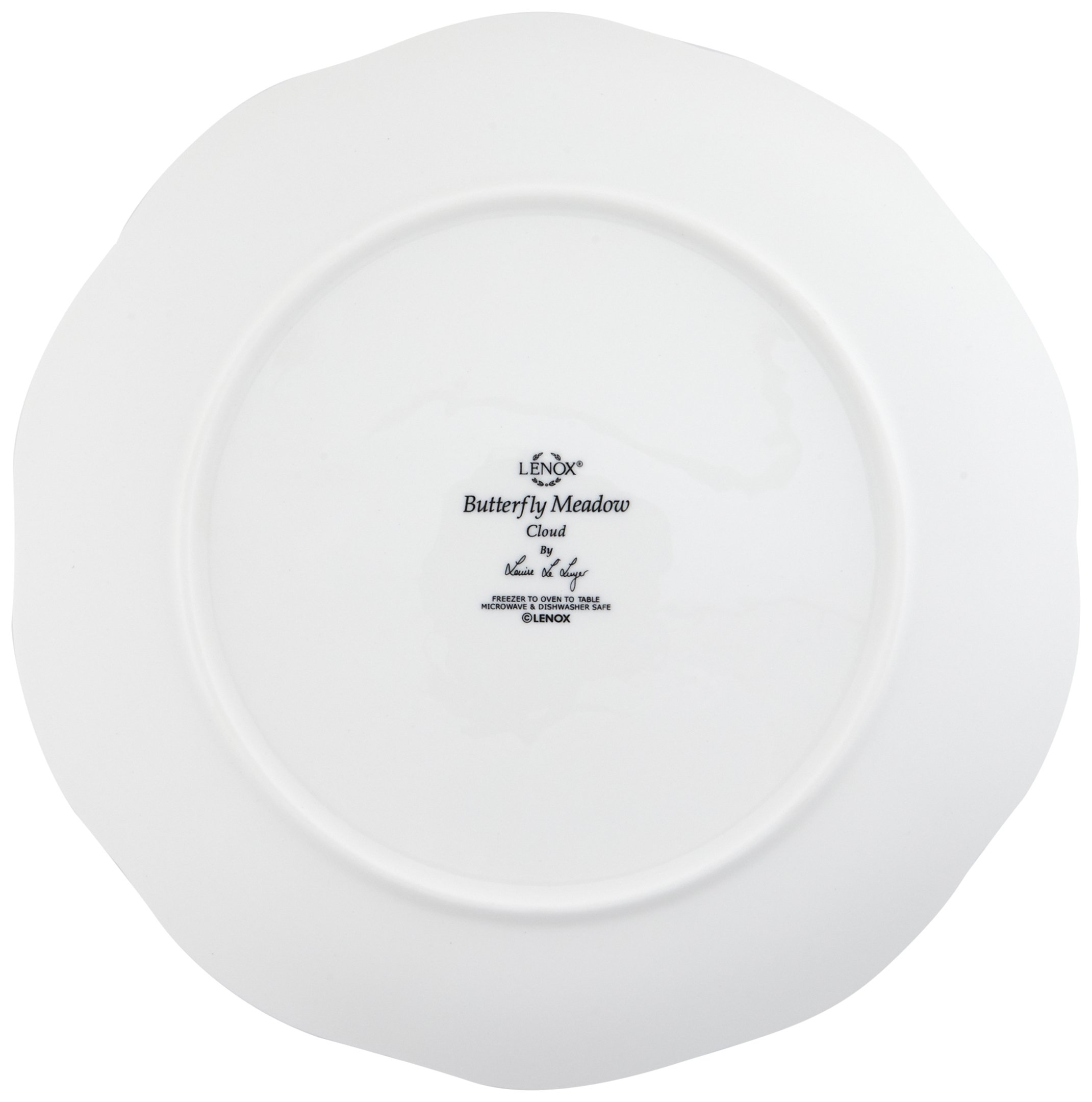 〈新品〉Lenox Butterfly Meadow Cloud プレート Amazon.com | Lenox Butterfly Meadow Cloud Accent Plate, 9-Inch