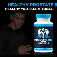Vista 4 de Prosta2Care Cápsulas (paquete de 2) - Fórmula completa para mantener la salud de la próstata, cápsulas naturales Prosta 2 Care, fórmula de apoyo