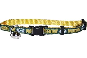 Pets First Green Bay Packers Football Cat Collar