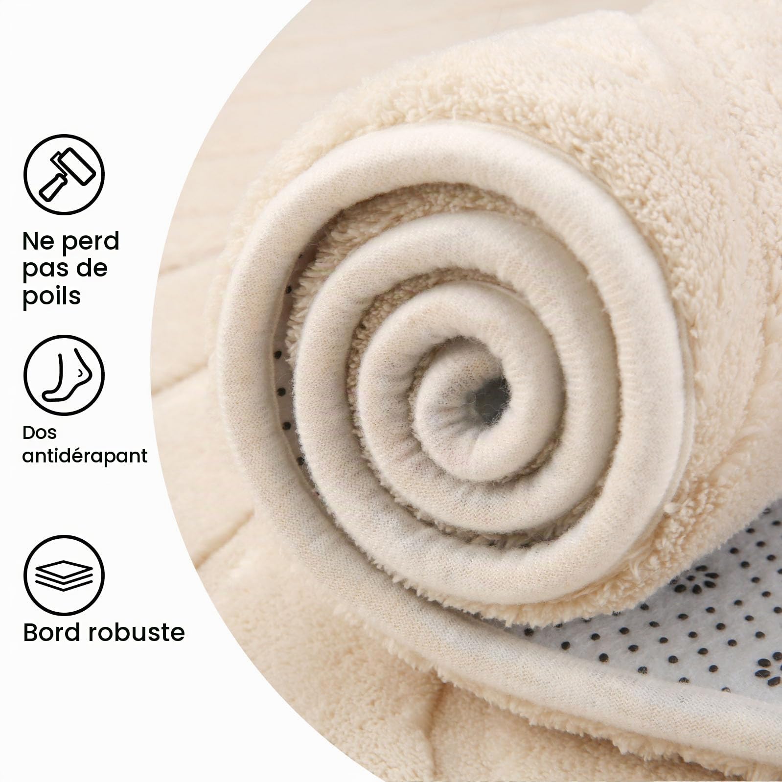 Sour Lemon Tapis pour salon, 275 x 370 cm, motif demi-cercle 3D, tapis gris pour chambre à coucher, tapis extra grand pour salon, lavable en machine, antidérapant, tapis à poils courts pour